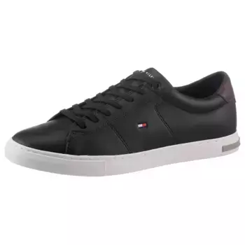 Кроссовки Tommy Hilfiger "ESSENTIAL LEATHER DETAIL VUL", черный