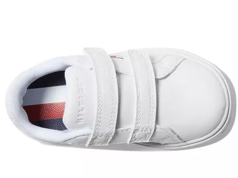 Кроссовки Tommy Hilfiger Kids Iconic Court Alt (Toddler), белый