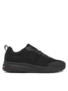 Кроссовки Tommy Hilfiger Lightweight Modern Knit Runner FM0FM05326, черный