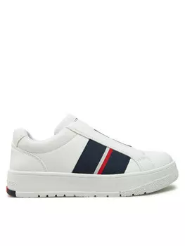 Кроссовки Tommy Hilfiger Low Cut Sneaker T3X9-33858-1355 S, белый