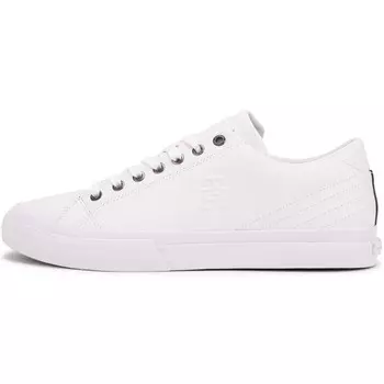 Кроссовки Tommy Hilfiger Skateboarding Shoes Men Low-top White, белый