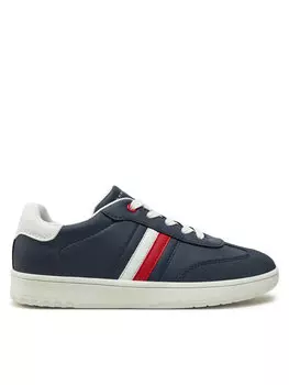Кроссовки Tommy Hilfiger Stripe Low Cut Lace-Up Sneaker T3X9-33851-1269 S, темно-синий