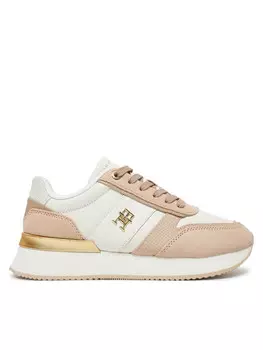 Кроссовки Tommy Hilfiger Th Fashion Runner FW0FW08475, бежевый