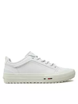 Кроссовки Tommy Hilfiger Th Hi Vulc Cleat Low Lth FM0FM05452, белый