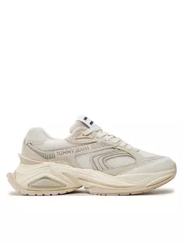 Кроссовки Tommy Jeans, экрю