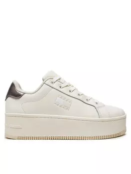 Кроссовки Tommy Jeans, экрю