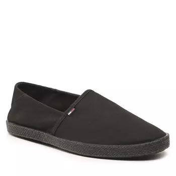 Кроссовки Tommy Jeans Espadrille, черный