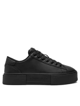 Кроссовки Tommy Jeans Foxing Flatform Sneaker, черный