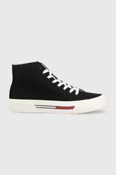 Кроссовки TOMMY JEANS MID CANVAS COLOR Tommy Jeans, черный