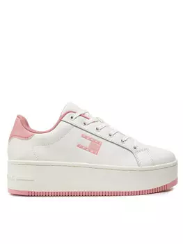 Кроссовки Tommy Jeans (New) Tjw Flatform Cupsole Ess EN0EN02518, розовый