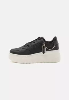 Кроссовки Tommy Jeans RETRO BASKETBALL FLATFORM CHARM, черный