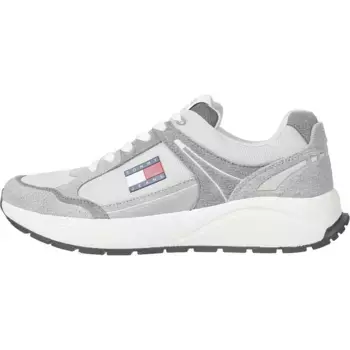 Кроссовки Tommy Jeans Runner Mix Material trainers, серый