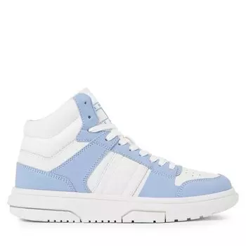 Кроссовки Tommy Jeans The Brooklyn Mid Top EN0EN02561 Moderate Blue C3S, синий