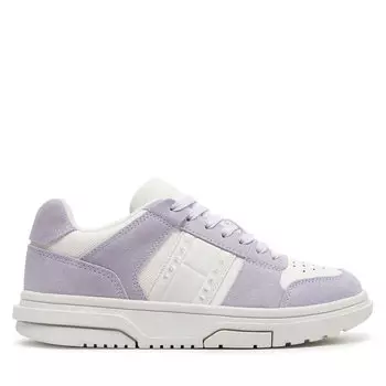 Кроссовки Tommy Jeans The Brooklyn Suede EN0EN02476 Lavender Flower W06, фиолетовый