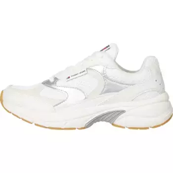 Кроссовки Tommy Jeans The Coney Metallic, белый