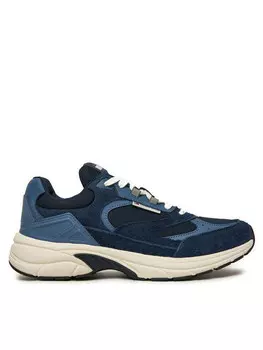 Кроссовки Tommy Jeans The Coney Suede EM0EM01501, темно-синий