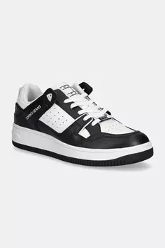 Кроссовки Tommy Jeans TJM BASKET RETRO CUPSOLE WL, черный