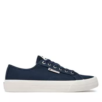 Кроссовки Tommy Jeans Tjm Lace Up Canvas Color EM0EM01365 Dark Night Navy C1G, темно-синий