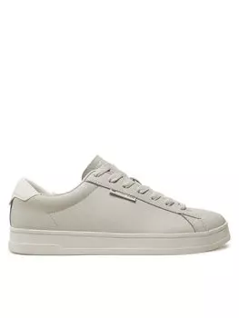 Кроссовки Tommy Jeans Tjm Leather Low Cupsole, серый