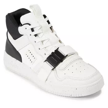 Кроссовки Tommy Jeans TjmBasket Leather, черно-белый