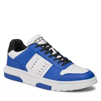 Кроссовки Tommy Jeans TjmLeather Cupsole, белый