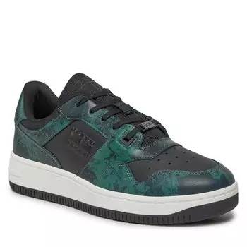 Кроссовки Tommy Jeans TjmRetro Basket, зеленый