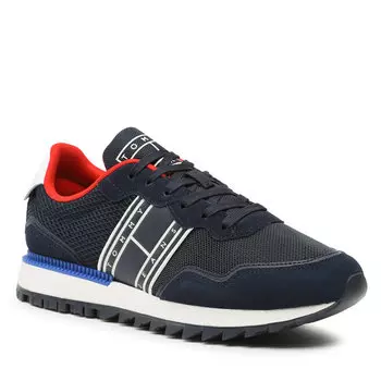 Кроссовки Tommy Jeans TjmRetro Runner, темно-синий
