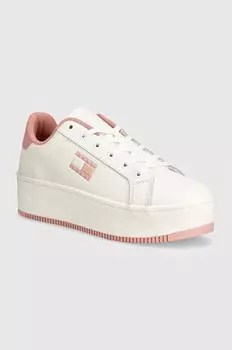 Кроссовки Tommy Jeans TJW FLATFORM ESS, розовый