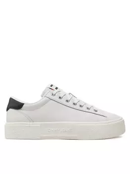 Кроссовки Tommy Jeans Tjw Foxing Flatform Sneaker, экрю