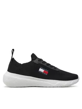 Кроссовки Tommy Jeans Tjw Knit Runner, черный