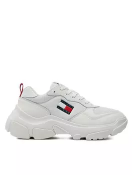 Кроссовки Tommy Jeans Tjw Lightweight Hybrid Runner, экрю