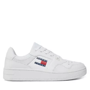 Кроссовки Tommy Jeans Tjw Retro Basket Ess EN0EN02505 White YBS, белый