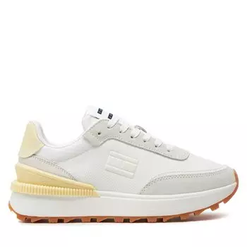 Кроссовки Tommy Jeans Tjw Tech Runner Ess EN0EN02511 Lemon Zest ZHO, белый