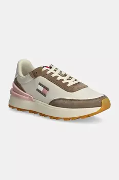 Кроссовки Tommy Jeans TJW TECH RUNNER ESS, бежевый
