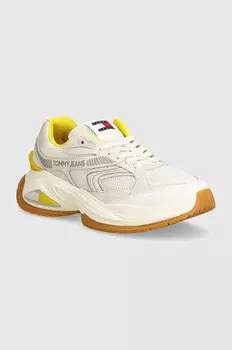 Кроссовки Tommy Jeans TJW TRENDY RETRO RUNNER, бежевый