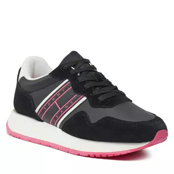 Кроссовки Tommy Jeans TjwEva Runner, черный