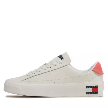 Кроссовки Tommy Jeans TjwLeather Vulc., экрю