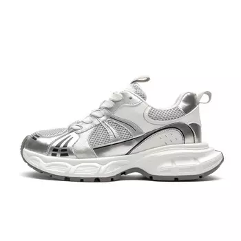 Кроссовки TOOMANYSHOES Chunky Sneakers Women's Low-top, цвет Champagne