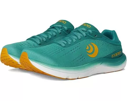 Кроссовки Topo Athletic Magnifly 5, цвет Teal/Gold