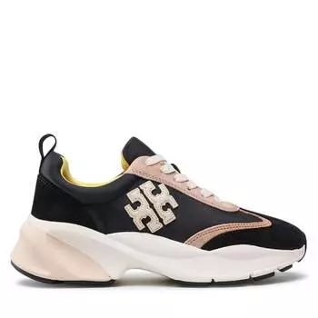 Кроссовки Tory Burch Good Luck Trainer 83833 Black/Cream/Black 001, черный