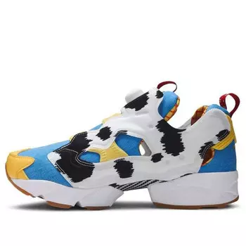Кроссовки toy story 4 x bait x instapump fury og mixed 'woody and buzz' Reebok, синий
