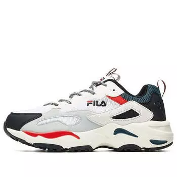 Кроссовки tracer 'white red green' Fila, белый