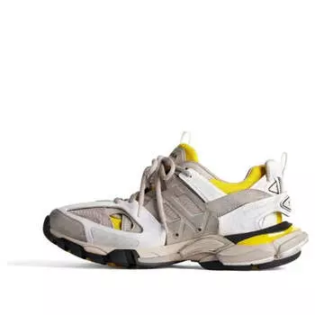 Кроссовки track 1.0 sneakers 'yellow white beige' Balenciaga, белый