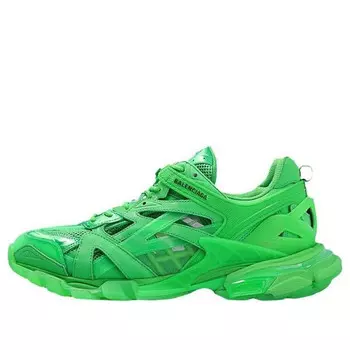 Кроссовки track 2 'clear sole - green' Balenciaga, зеленый