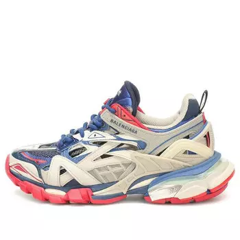 Кроссовки track.2 trainer 'beige blue red' Balenciaga, красный