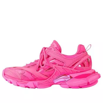 Кроссовки track.2 trainer 'fluo pink' Balenciaga, красный