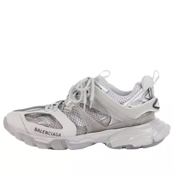 Кроссовки track clear sole daddy shoes grey/white Balenciaga, серый