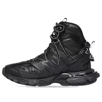 Кроссовки track hikers 'black' Balenciaga, черный