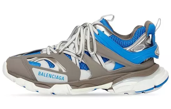 Кроссовки Track LED «Светло-серые сине-голубые» Balenciaga