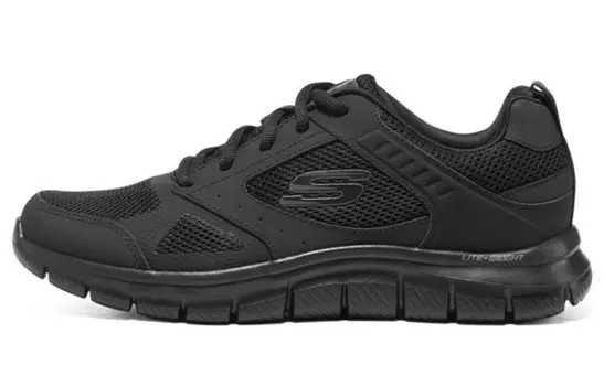 Кроссовки Track Lifestyle для мужчин с низким верхом, полностью черные Skechers